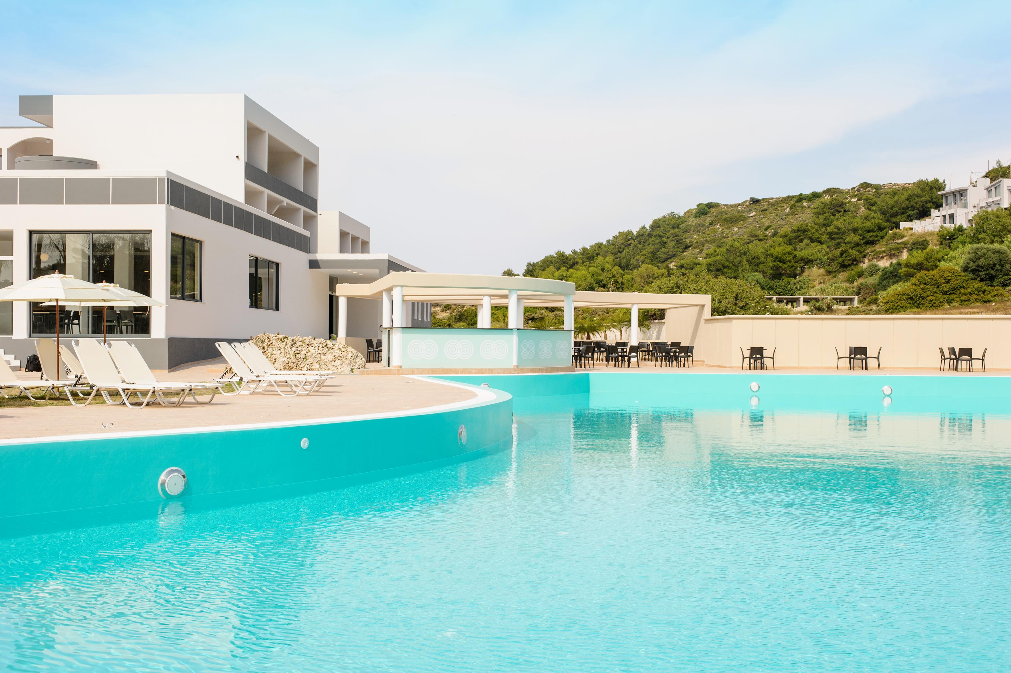 Evita Resort Hotel Faliráki Kültér fotó